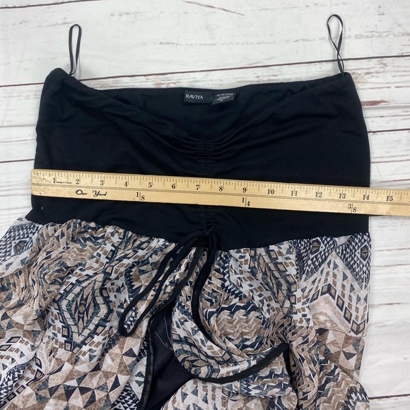 Women’s Raviya Size L Strapless Flowy Maxi Dress K - Picture 7 of 8